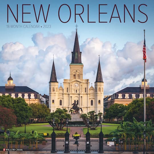 2023 New Orleans Wall Calendar Wall Calendars Michaels